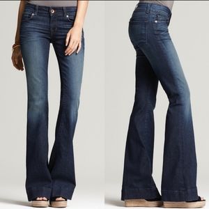 J BRAND LOVE STORY FLARE JEAN SIZE 28